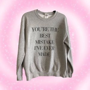 SOLD | ⭐️ Ariana Grande Best Mistake Crewneck ⭐️